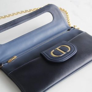 Replica Dior Double Bag Blue - elite superclone designer purse