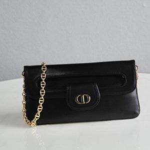 Replica Dior Double Bag Black - top-tier luxury replica shoulder bag