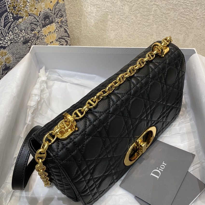Replica Dior Caro Bag Black - ultra-realistic fake designer tote