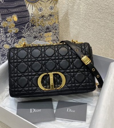 Replica Dior Caro Bag Black - high-end fake designer purse