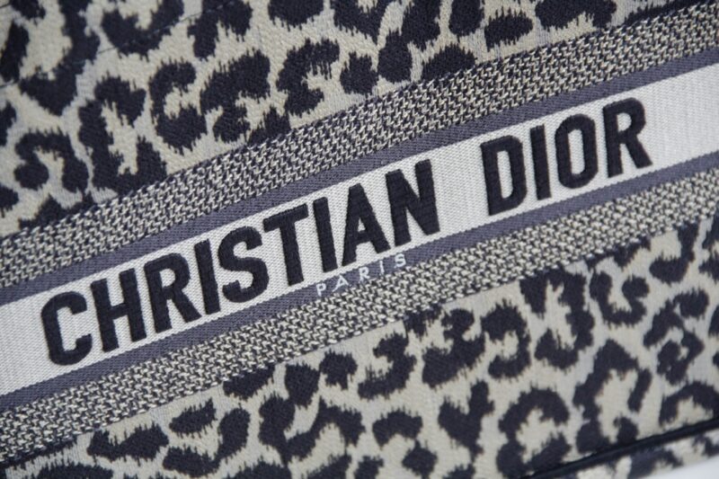 Replica Dior Tote Book Leopard Print - high-end fake designer purse
