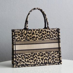 Replica Dior Tote Book Leopard Print - top-rated replica designer bag