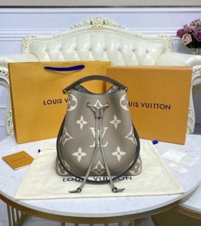 Replica Louis Vuitton Noe Bucket Beige MM - best quality luxury bag dupe