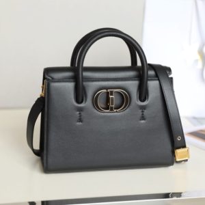 Replica Dior St Honoré Tote Black - premium-grade designer purse dupe