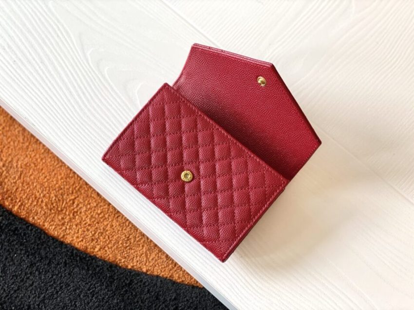 Replica Yves Saint Laurent Envelope Flap Wallet - elite superclone designer purse