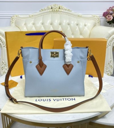 Replica Louis Vuitton On My Side Sky Blue - premium 1:1 fake handbag model