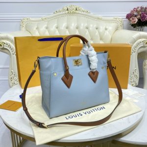 Replica Louis Vuitton On My Side Sky Blue - 1:1 designer replica handbag