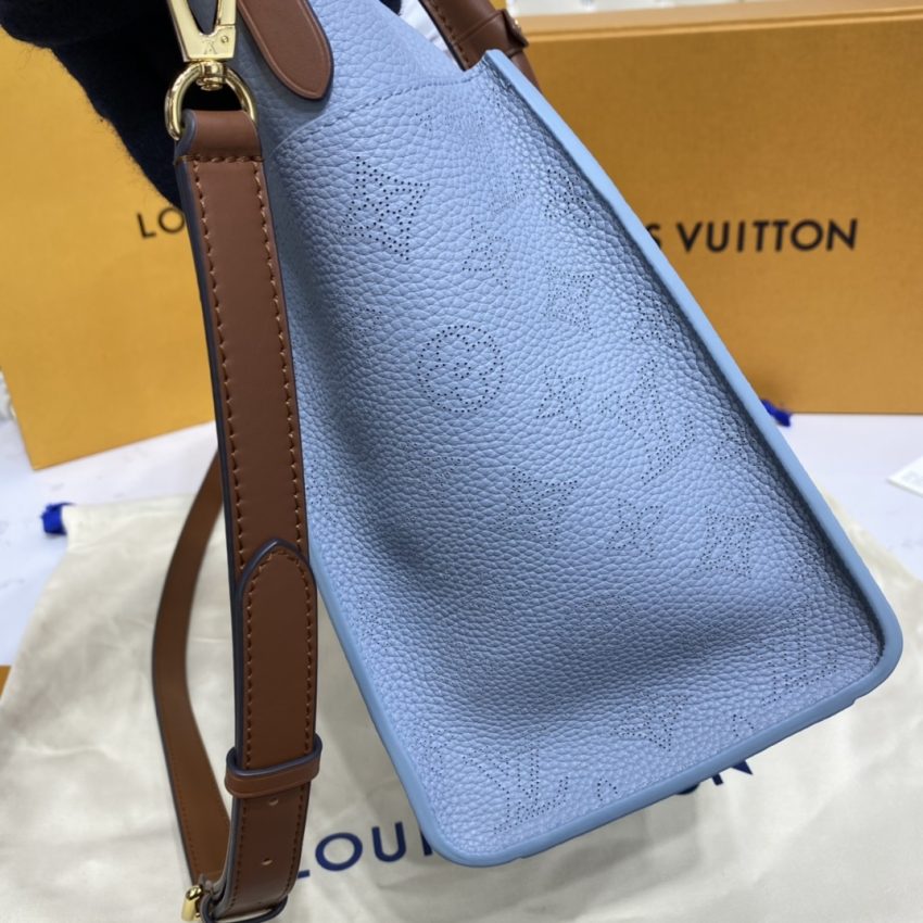 Replica Louis Vuitton On My Side Sky Blue - premium 1:1 fake handbag model
