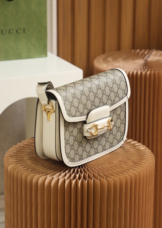 Replica Gucci Horsebit 1955 Classic Beige - premium 1:1 fake handbag model