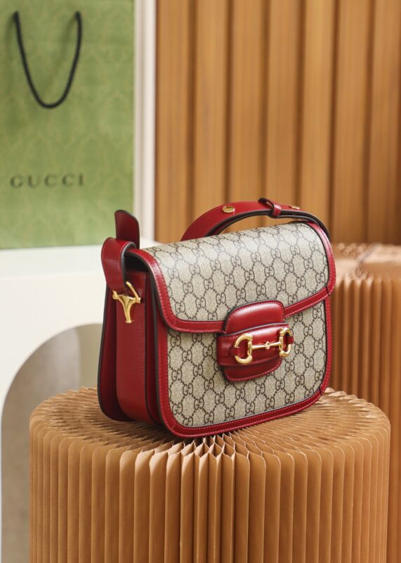 Replica Gucci Horsebit 1955 Classic Red - authentic-look luxury purse replica