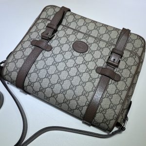 Replica Gucci GG Supreme Shoulder Bag Beige - high-accuracy replica luxury purse