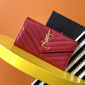Replica Yves Saint Laurent Large Flap Wallet - high-accuracy replica luxury purse