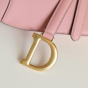 Replica Dior Saddle Bag Pink - high-end fake designer purse