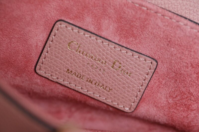 Replica Dior Saddle Bag Pink - near-authentic luxury replica handbag
