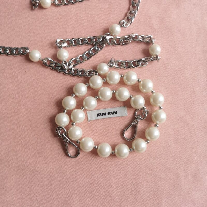 Replica Miu Miu Matelassé Pearl Black - high-quality designer bag clone