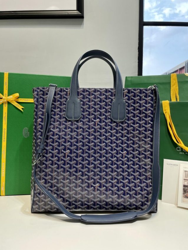 Replica Goyard Voltaire Dark Blue - 1:1 designer replica handbag