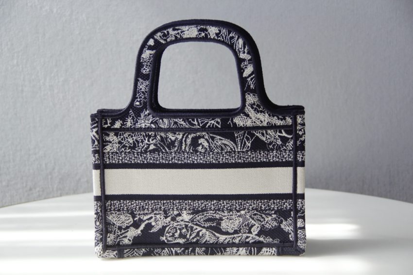 Replica Dior Tote Book Mini Reverse Jouy - near-authentic luxury replica handbag