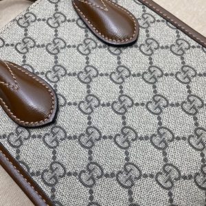 Replica Gucci Ophidia Mini Tote Bag Beige - 1:1 designer replica handbag