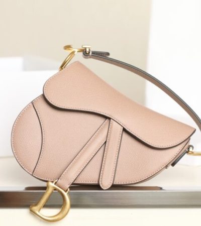 Replica Dior Saddle Bag Small Nude - best-selling designer handbag dupe