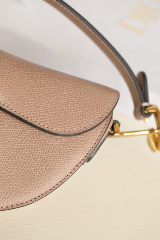 Replica Dior Saddle Bag Small Nude - realistic designer-inspired fake bag