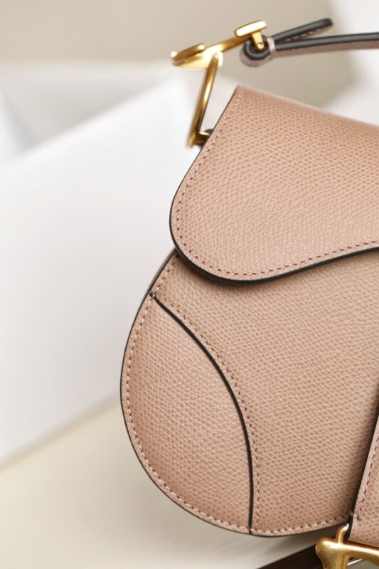 Replica Dior Saddle Bag Small Nude - realistic designer-inspired fake bag