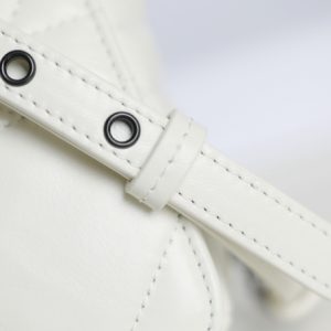 Replica Dior Caro Bag White Gunmetal - best quality luxury bag dupe