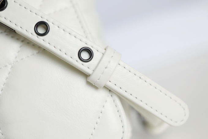 Replica Dior Caro Bag White Gunmetal - best quality luxury bag dupe