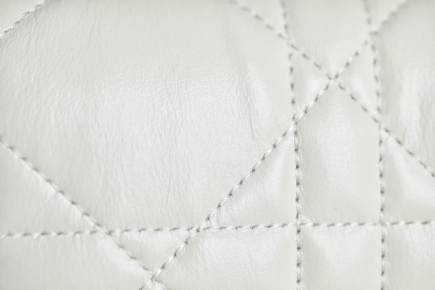Replica Dior Caro Bag White Gunmetal - high-accuracy replica luxury purse