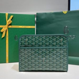 Goyard Jouvence Toiletry Bag Replica — Premium Goyardine Grooming Case