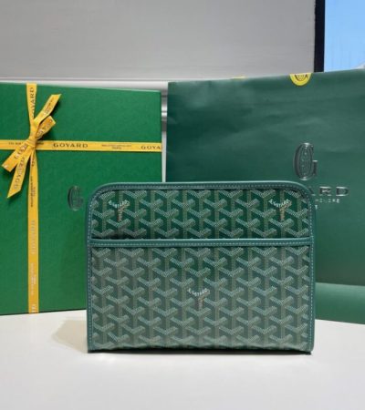Goyard Jouvence Toiletry Bag Replica — Premium Goyardine Grooming Case