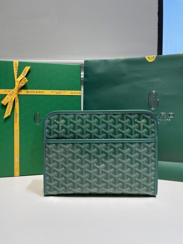 Goyard Jouvence Toiletry Bag Replica — Premium Goyardine Grooming Case
