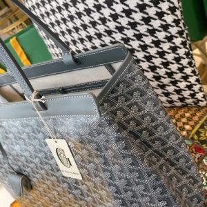 Replica Goyard Bellechasse Grey - best quality luxury bag dupe
