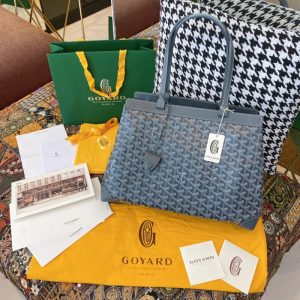 Replica Goyard Bellechasse Grey - ultra-realistic fake designer tote