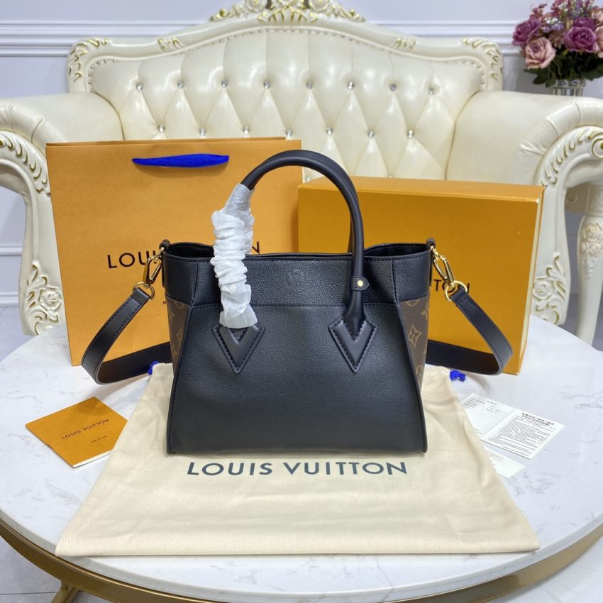 Replica Louis Vuitton On My Side PM Black - premium 1:1 fake handbag model