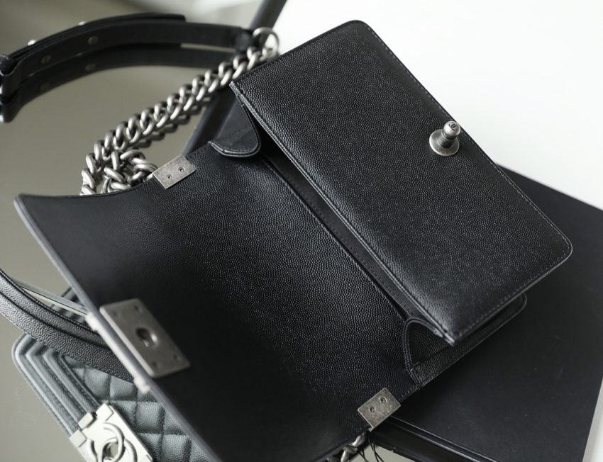 Replica CHANEL Le Boy Black Small - high-quality designer bag clone