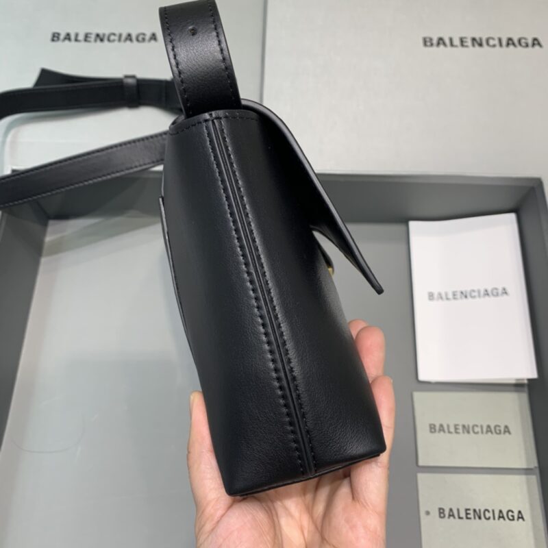 Replica Balenciaga Hourglass Mini Black - high-accuracy replica luxury purse
