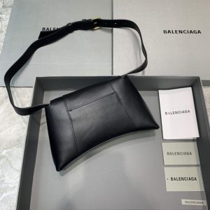 Replica Balenciaga Hourglass Mini Black - premium-grade designer purse dupe