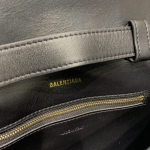 Replica Balenciaga Hourglass Mini Black - high-accuracy replica luxury purse