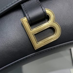 Replica Balenciaga Hourglass Mini Black - 1:1 designer replica handbag