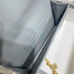 Replica Dior Miss Caro Pouch Sky Blue - elite superclone designer purse