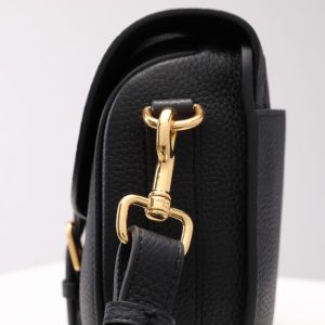 Replica Dior Bobby Black Grained - top-tier luxury replica shoulder bag