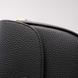 Replica Dior Bobby Black Grained - near-authentic luxury replica handbag