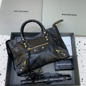 Replica Balenciaga Agneau Black - 1:1 designer replica handbag