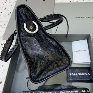 Replica Balenciaga Agneau Black - premium 1:1 fake handbag model