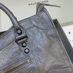Replica Balenciaga Agneau Dark Grey - best quality luxury bag dupe