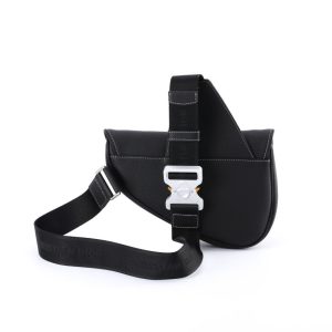 Replica Dior Saddle Bag Black Calfskin - near-authentic luxury replica handbag