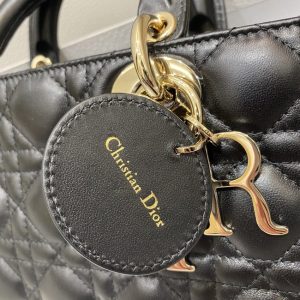 Replica Dior Lady D-Joy Large Bag Black - ultra-realistic fake designer tote