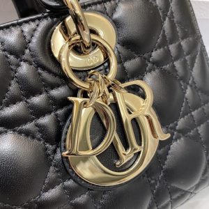 Replica Dior Lady D-Joy Large Bag Black - realistic designer-inspired fake bag