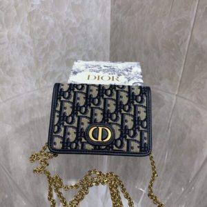 Replica Dior CD Chain Wallet - high-accuracy replica luxury purse