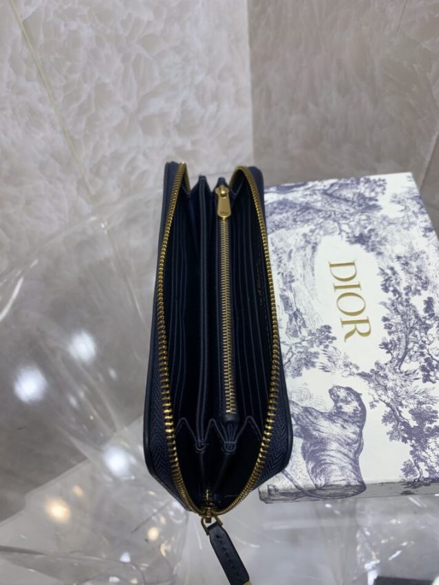 Replica Dior Long Zipper Wallet - premium 1:1 fake handbag model